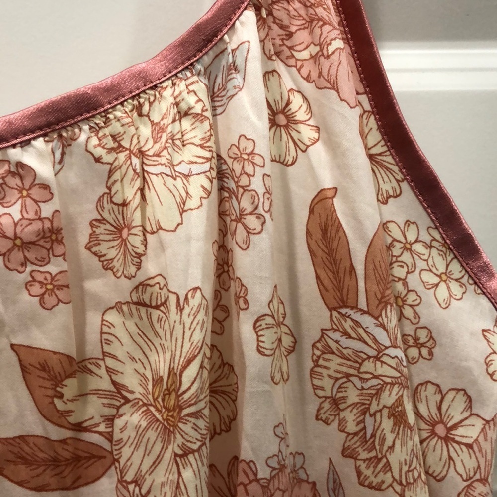 PAPINELLE NIGHTGOWN & ROBE KNEE LENGTH 100% COTTON NWT sz S, L - Picture 8 of 13